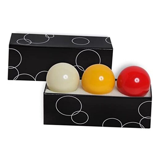 Carom Billiard Ball Standard Set 61.5 mm