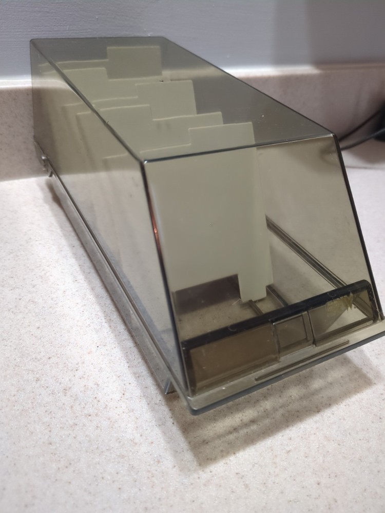 Vintage SRW 3.5” Diskette File Holder