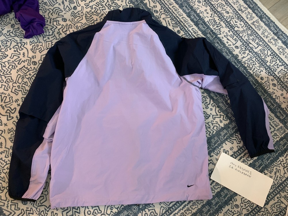 NEW Nike Tech Woven Windrunner MEDIUM Obsidian Hydrangeas Windbreaker $145 pack