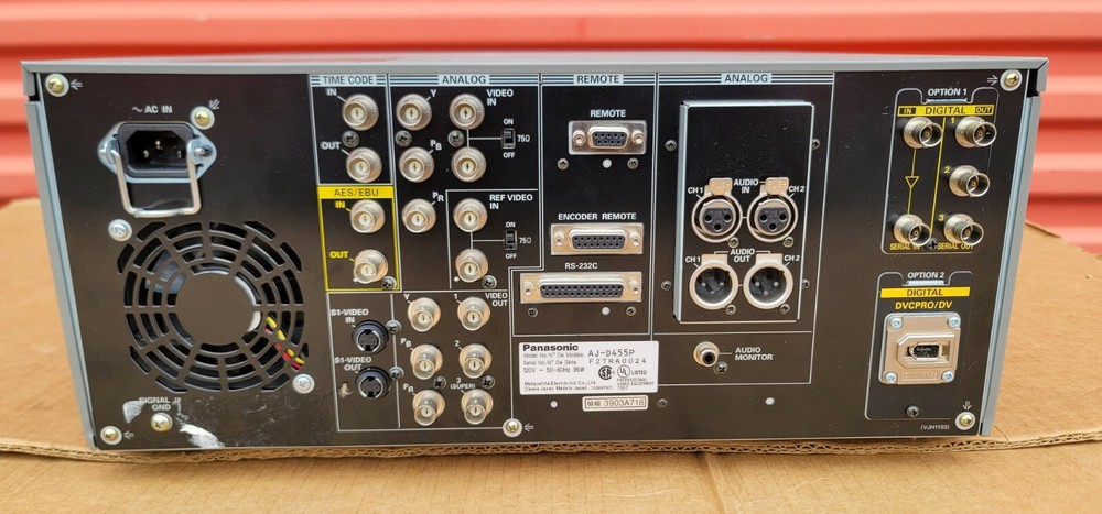 Panasonic AJ-D455 DVCPro ( and DVCam / DV ) - In Good working condition!