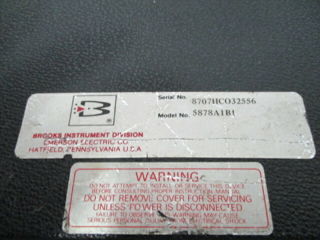 Brooks 5878A1B1 Quad Channel MFC Mass Flow Controller Module, 421270