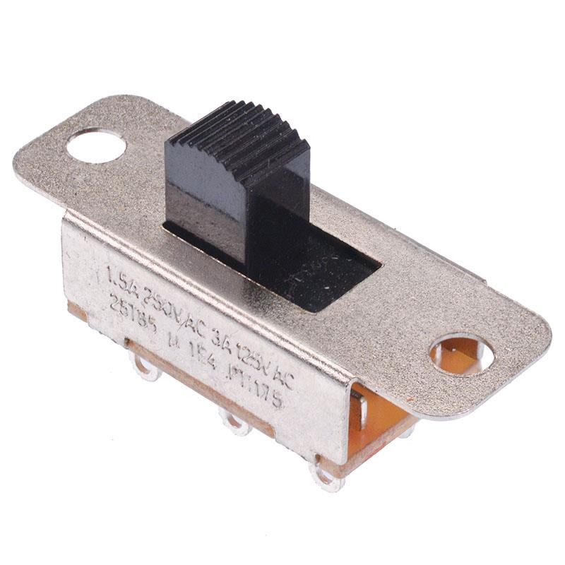 On-On Standard Slide Switch DPDT 1.5A