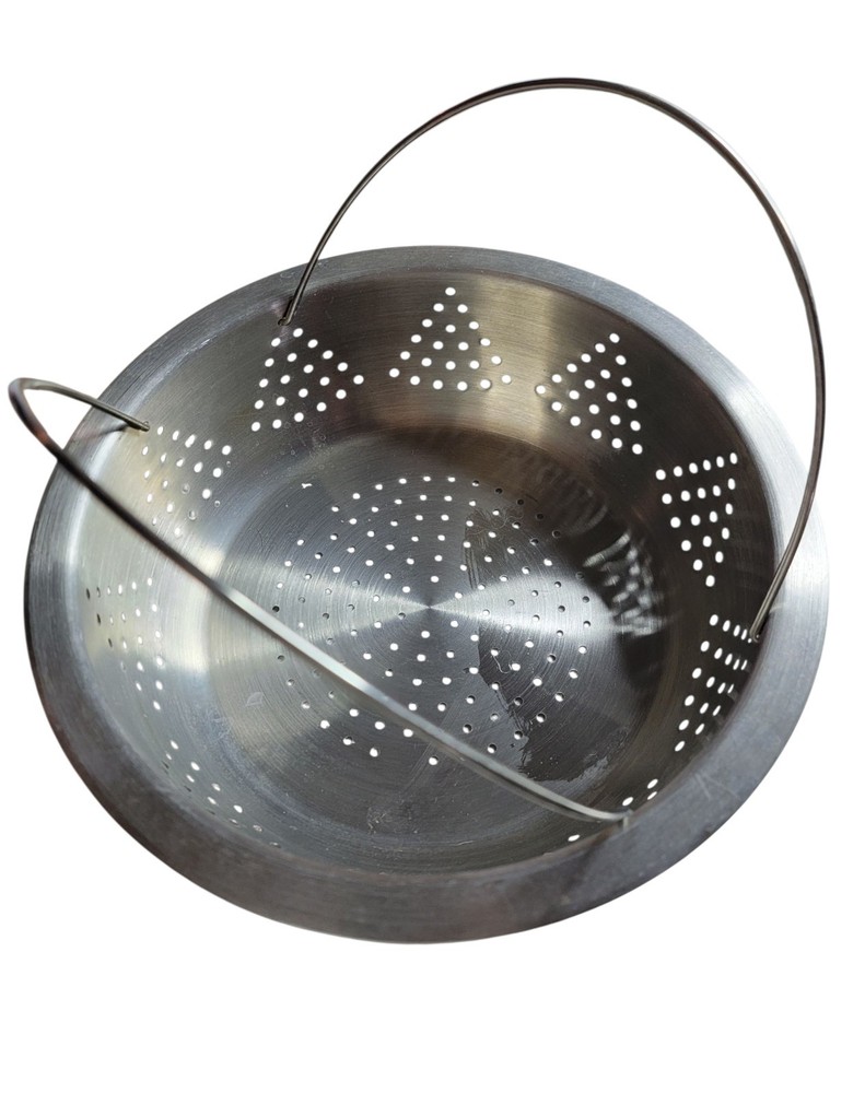 Stainless Steel Steamer Basket 10" With Handles