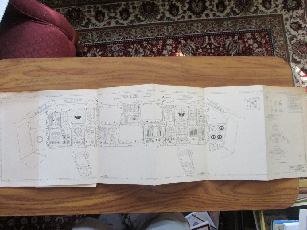 NASA Orbiter OV-102 Display and Control Panel Configuration Diagrams