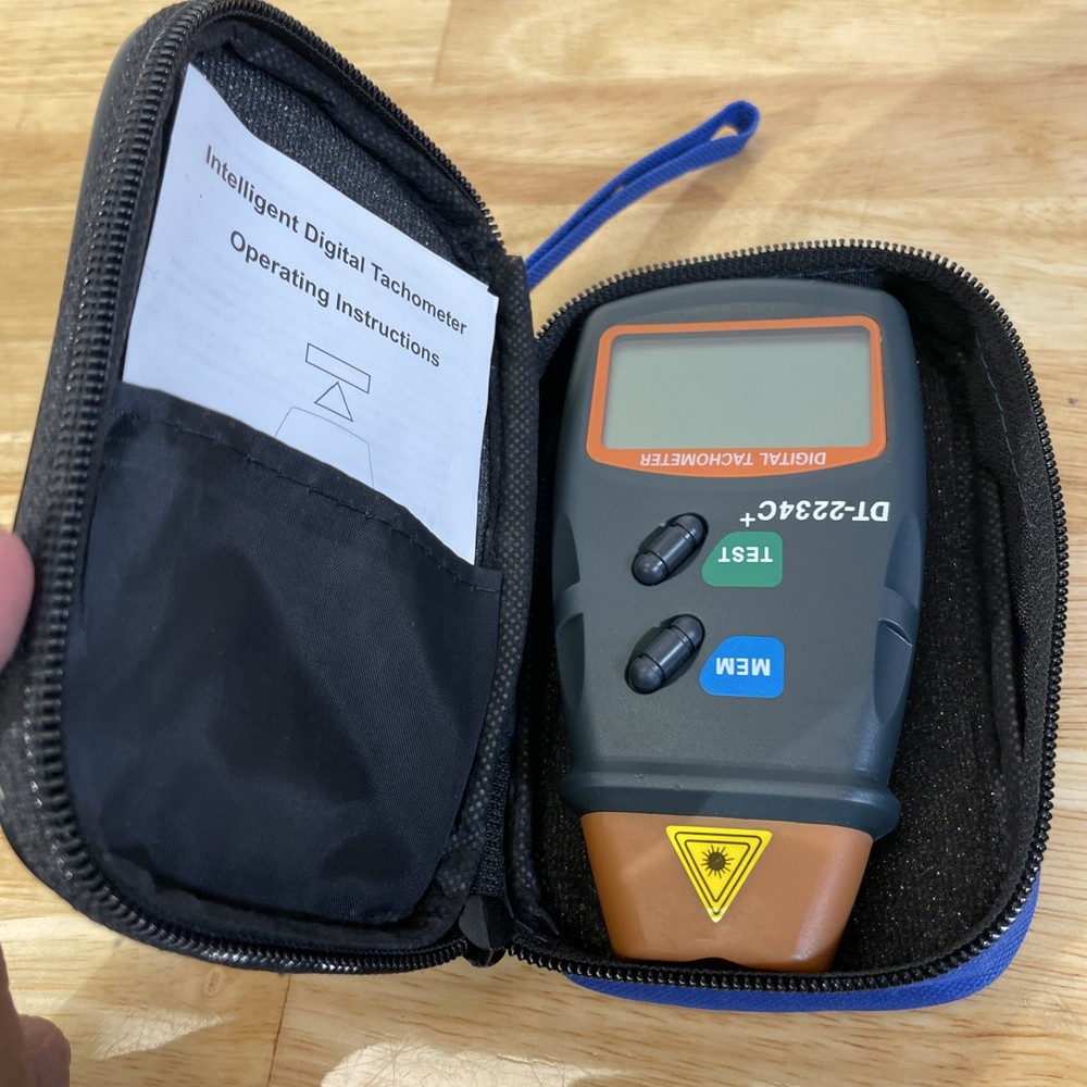 Digital Meter Digital Photo Tachometer -- Model: DT2234C