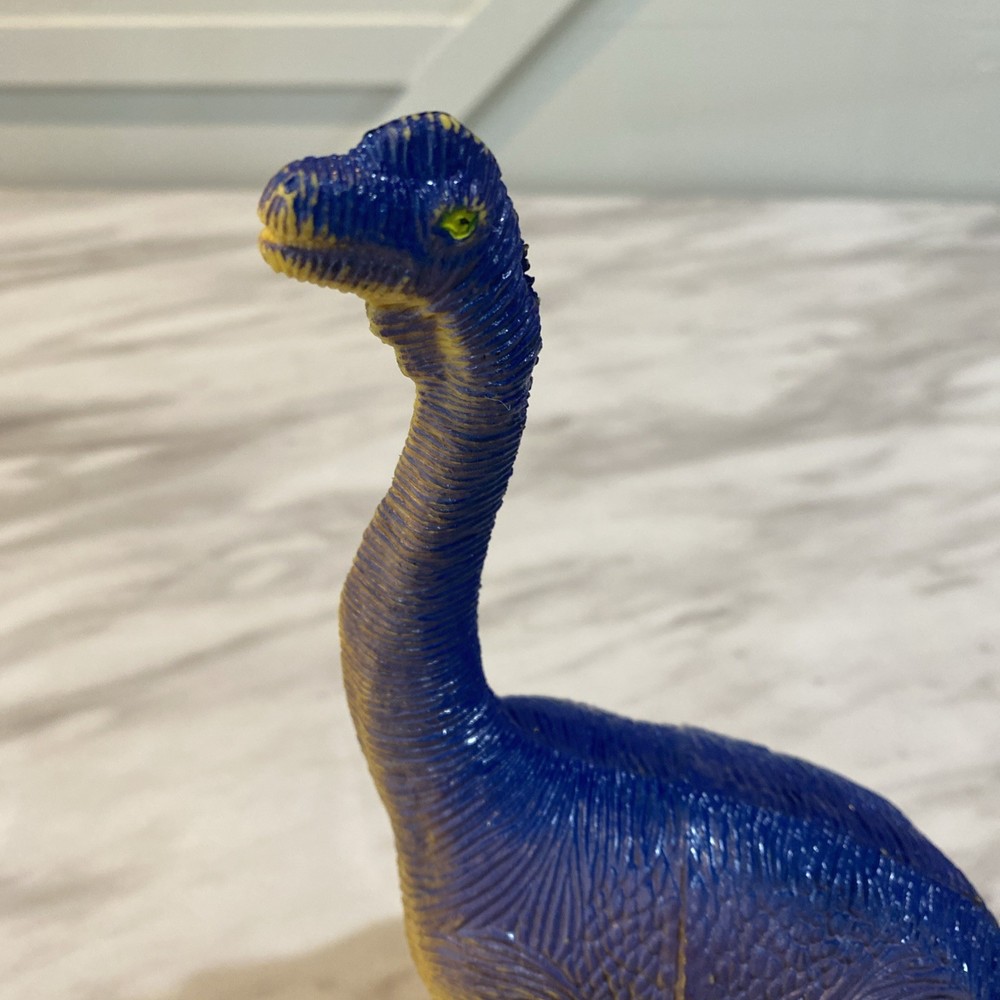 1993 Brachiosaurus Rubber Dinosaur 8" Vintage