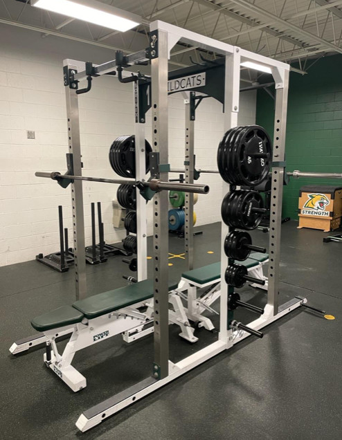 Sorinex | Double Sided Half Rack w/ Adjustable Benches x2