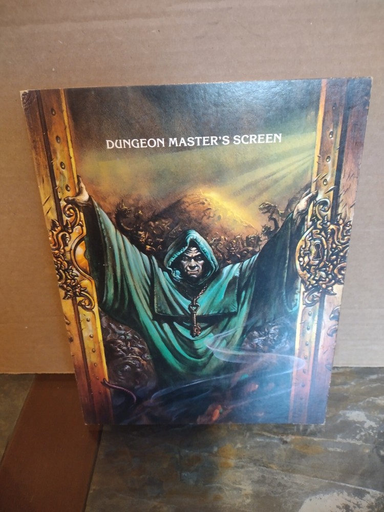 AD&D Dungeon Master’s Screen 9146 TSR 1985 Advanced Dungeons & Dragons D&D