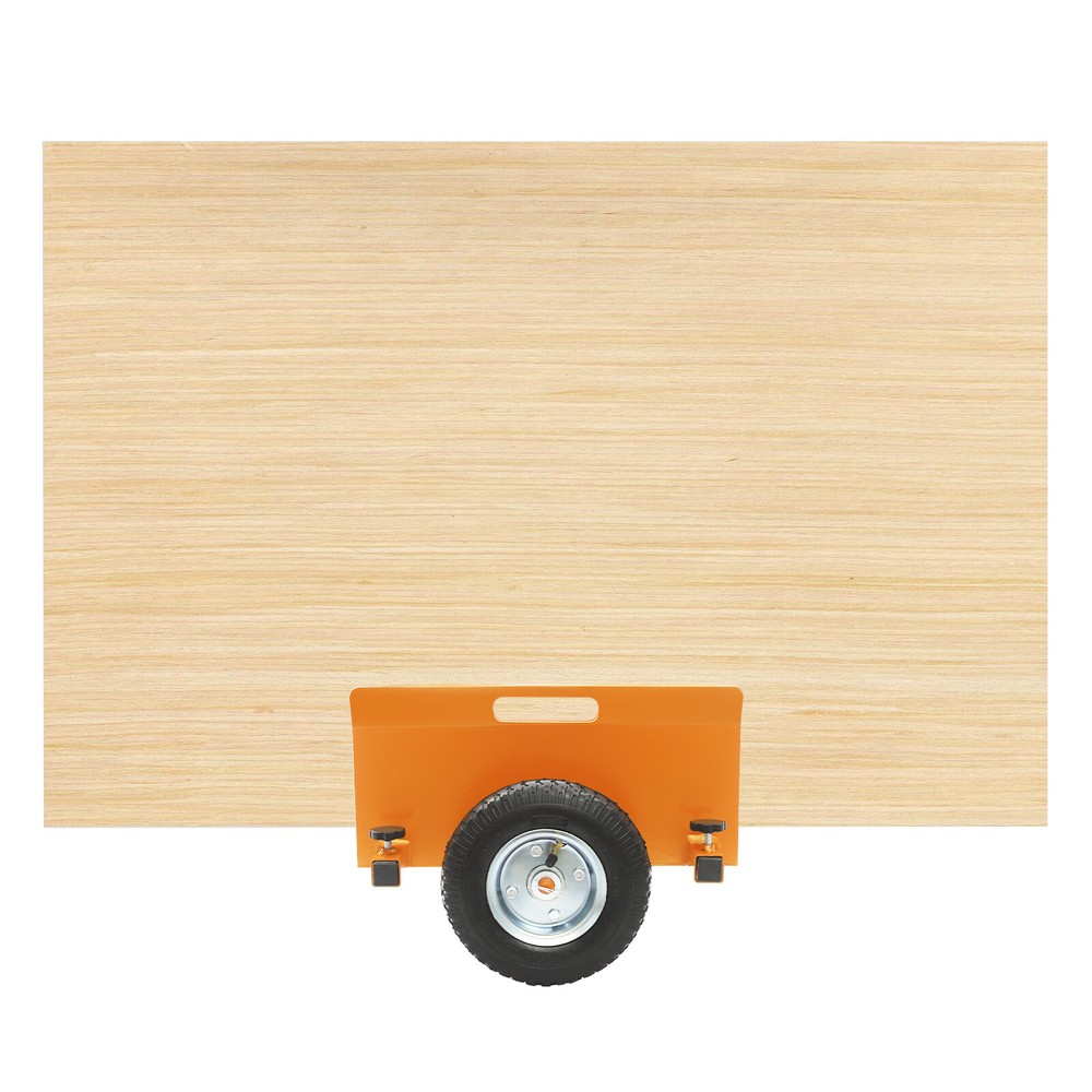 Space-saving Panel Dolly Panel Cart Adjustable Wheels For Workshop