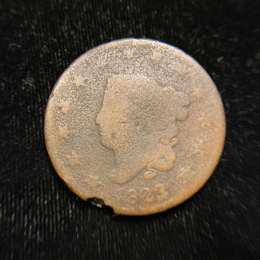 1823/2 Overdate Key Date Matron Head Large Cent Coronet N1 Newcomb 1 MAKE OFFER