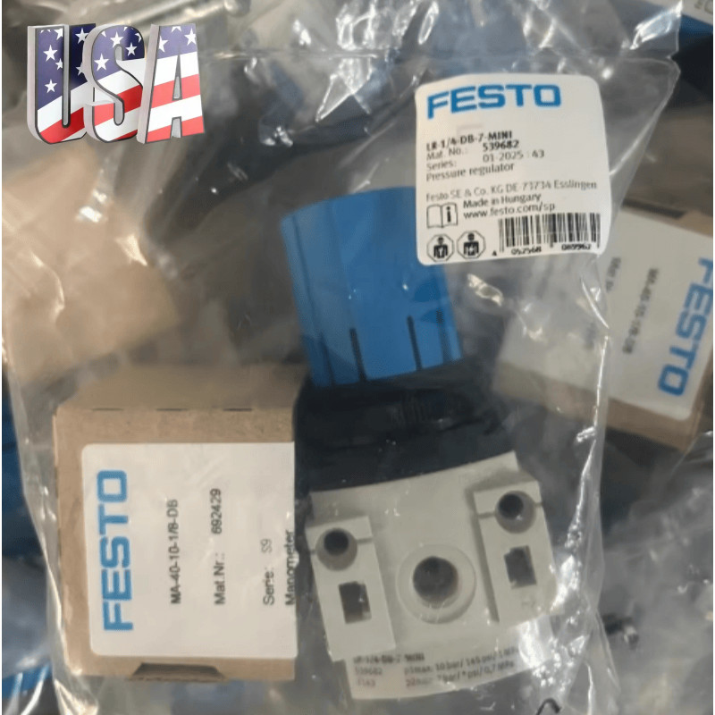 1PCS NEW FESTO LR-1/4 DB-7-MINI pressure reducing valve LR-1/4 DB-7-MINI