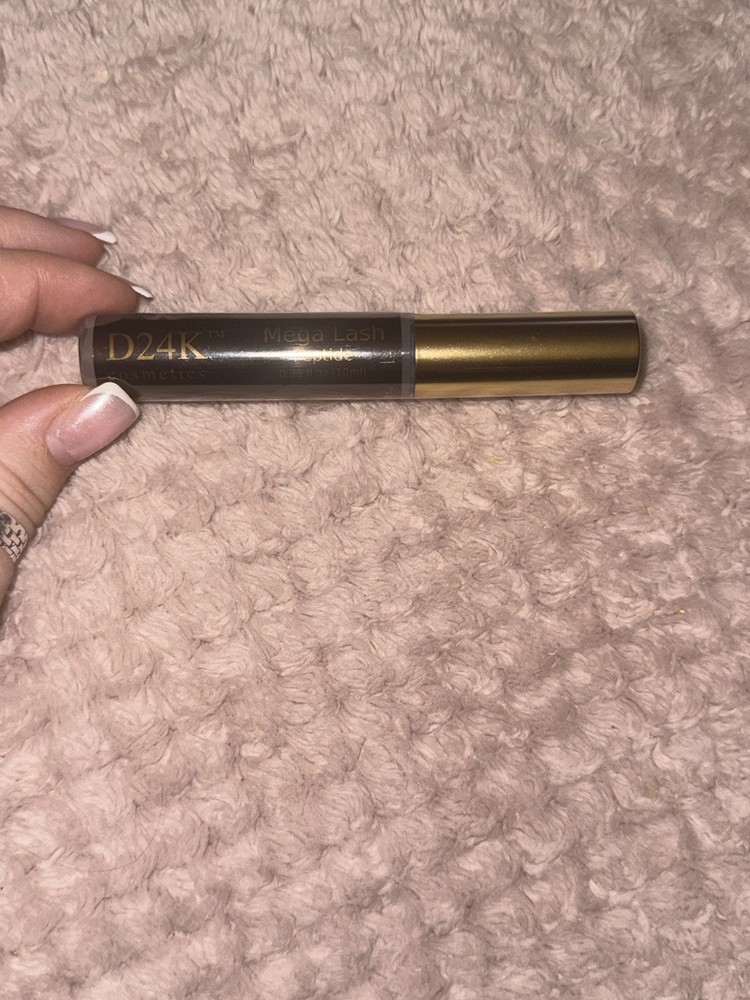 D24K Mega Lash Peptide Eyelash Serum Clear 0.33 fl oz