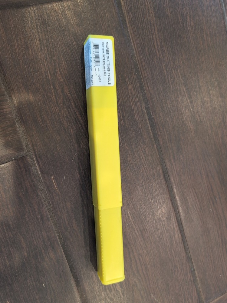 NEW MORSE CUTTING TOOLS 1302 SHANK DRILL BIT #3 13/16