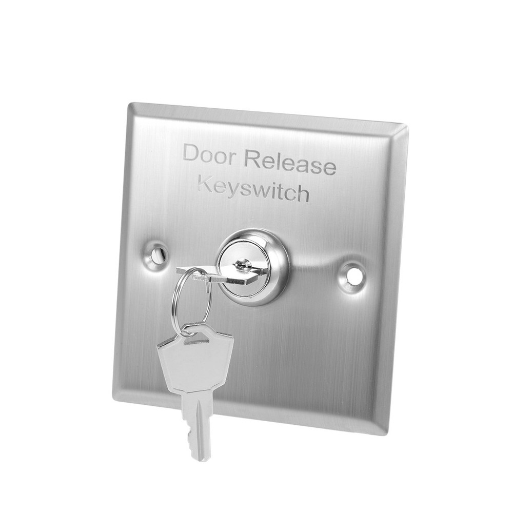 Key Switch On/Off Exit Switches Door Release DPST for Access Control w 2 Keys