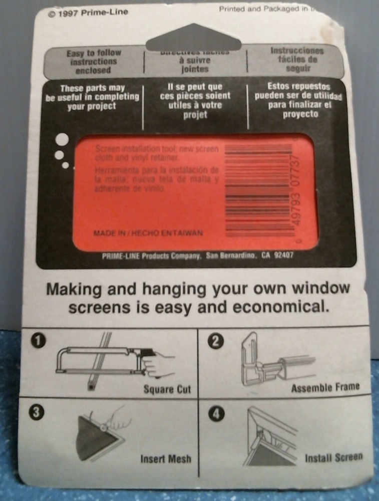 Prime-Line Window Screen Clips (PL-7737) FS