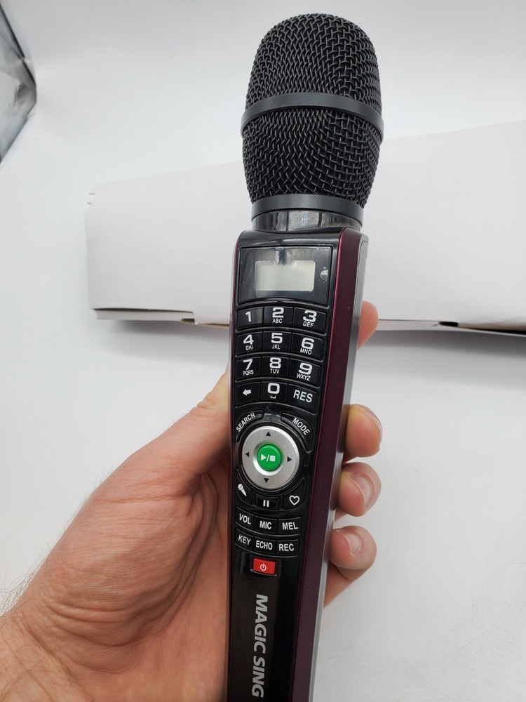 Magic Sing EX23DT Microphone ENTER TECH WIRELESS MIC MODEL Magic Duet