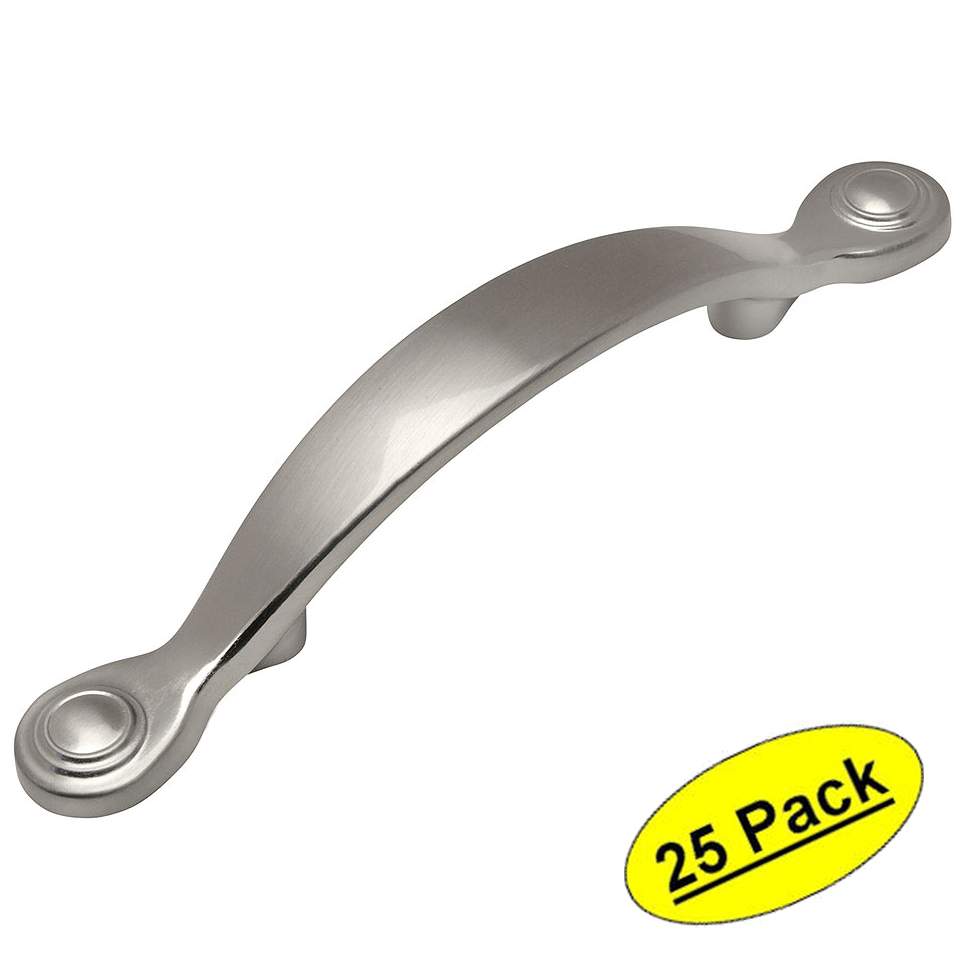 *25 Pack* Cosmas Cabinet Hardware Satin Nickel Handle Pulls #7959SN