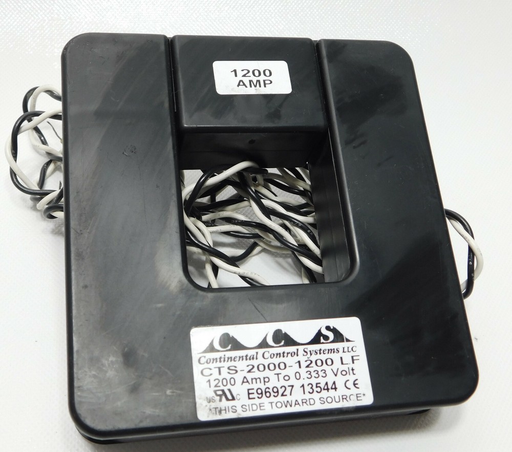 Continental Control Systems CTS-2000-1200 LF Split Core Current Transformer 800A