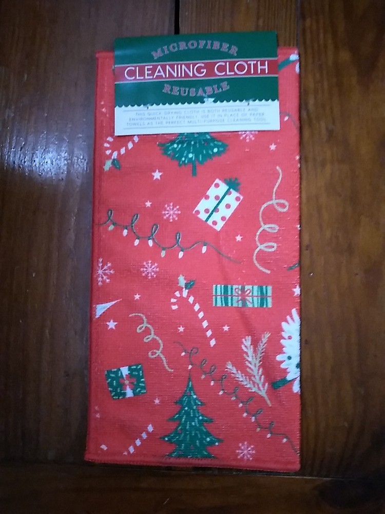Cleaning Cloth - MicroFiber - Christmas Themed