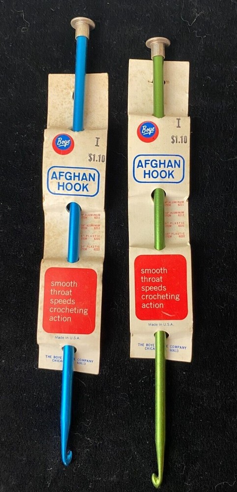 BOYE- I- 9" ALUMINUM AFGHAN HOOK