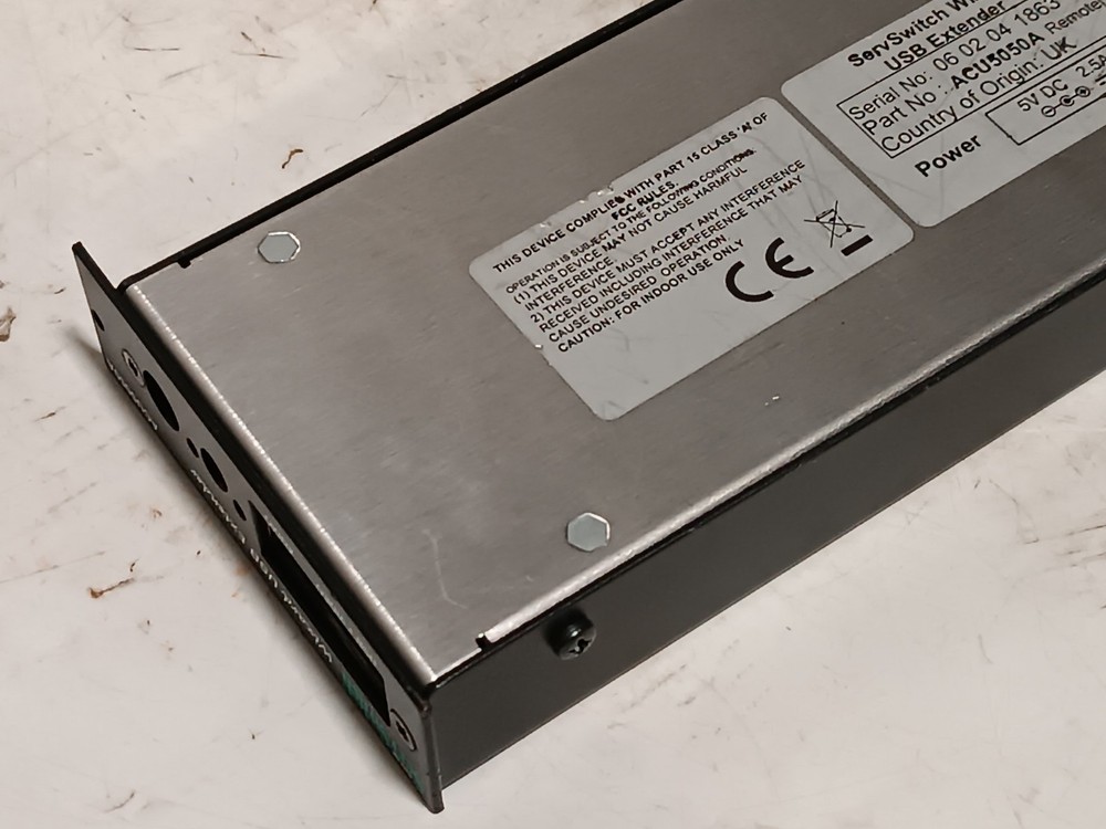 Black Box ACU5050A ServSwitch Wizard USB Extender Remote Unit, 5VDC, 2.5A