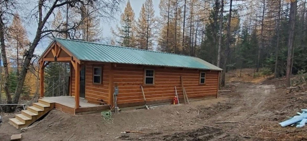 Real Log Cabin Kits!