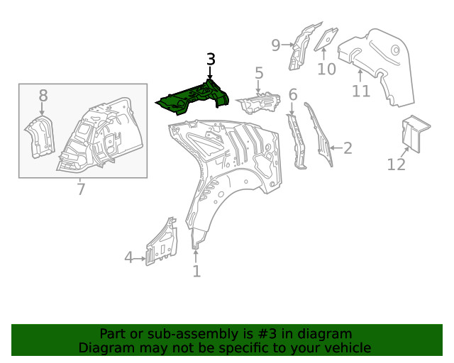 Genuine GM Upper Extension 23462310
