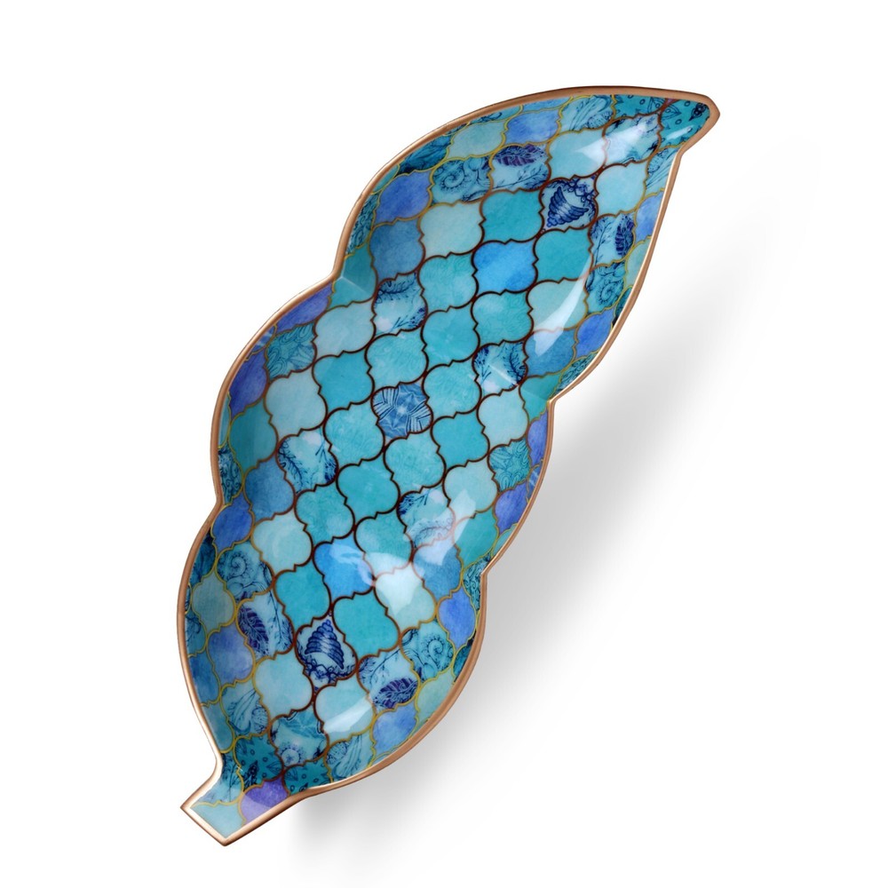 Decorative Enamel Platter