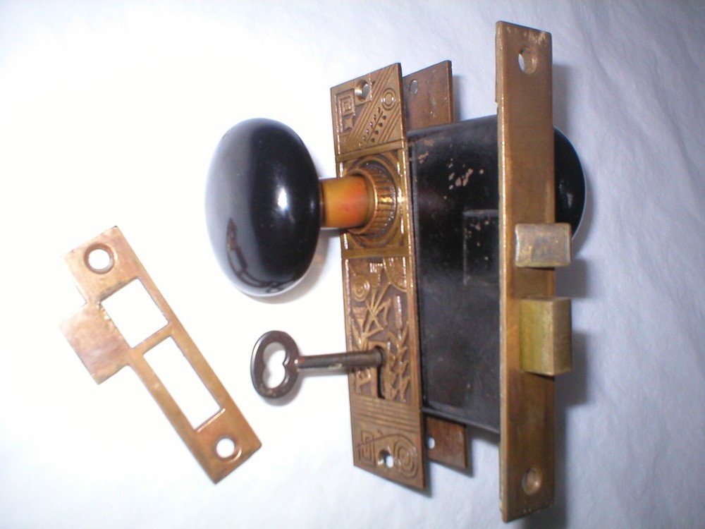 Antique Victorian Era Door Hardware