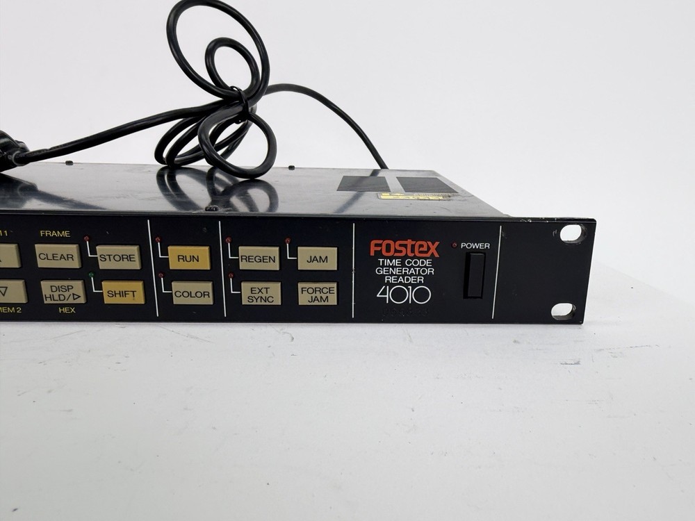 Fostex 4010 Sub System Time Code Generator / Reader