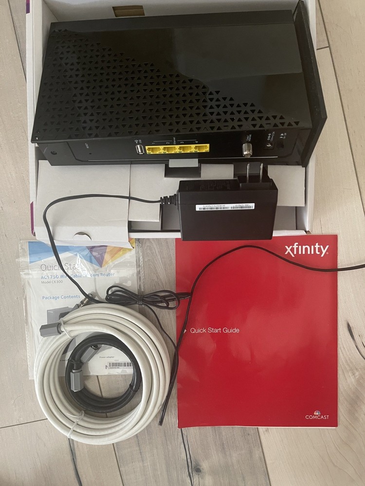 NETGEAR Cable Modem WiFi Router Combo C6300