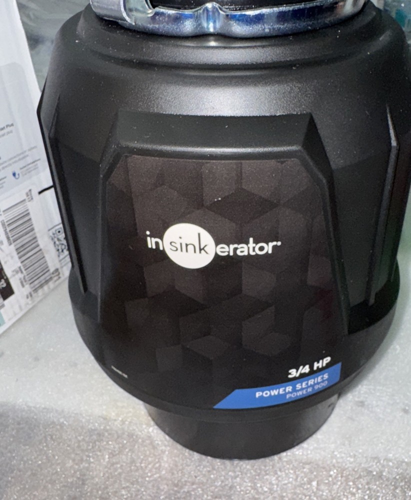 Insinkerator Power 900, 3/4 HP Garbage Disposal,(PB1029412)