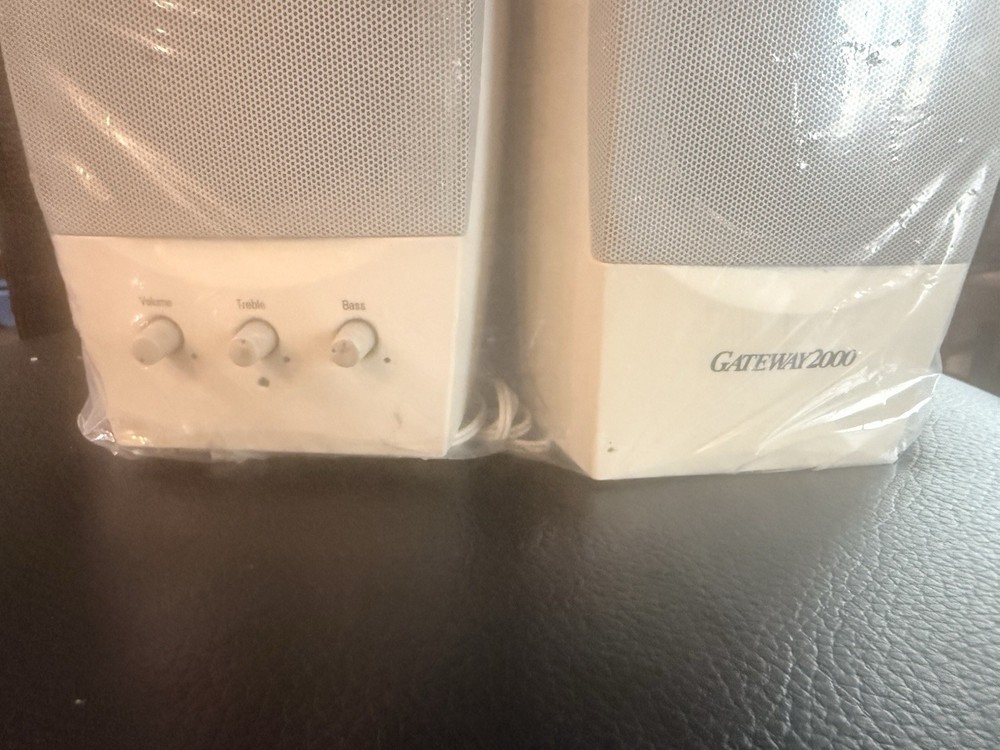 Vintage Gateway 2000 ACS41 Altec Lansing Multimedia Computer Speaker System