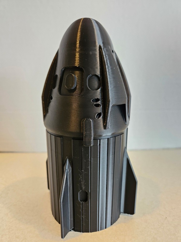 SpaceX Dragon Spacecraft Model, 6in scale