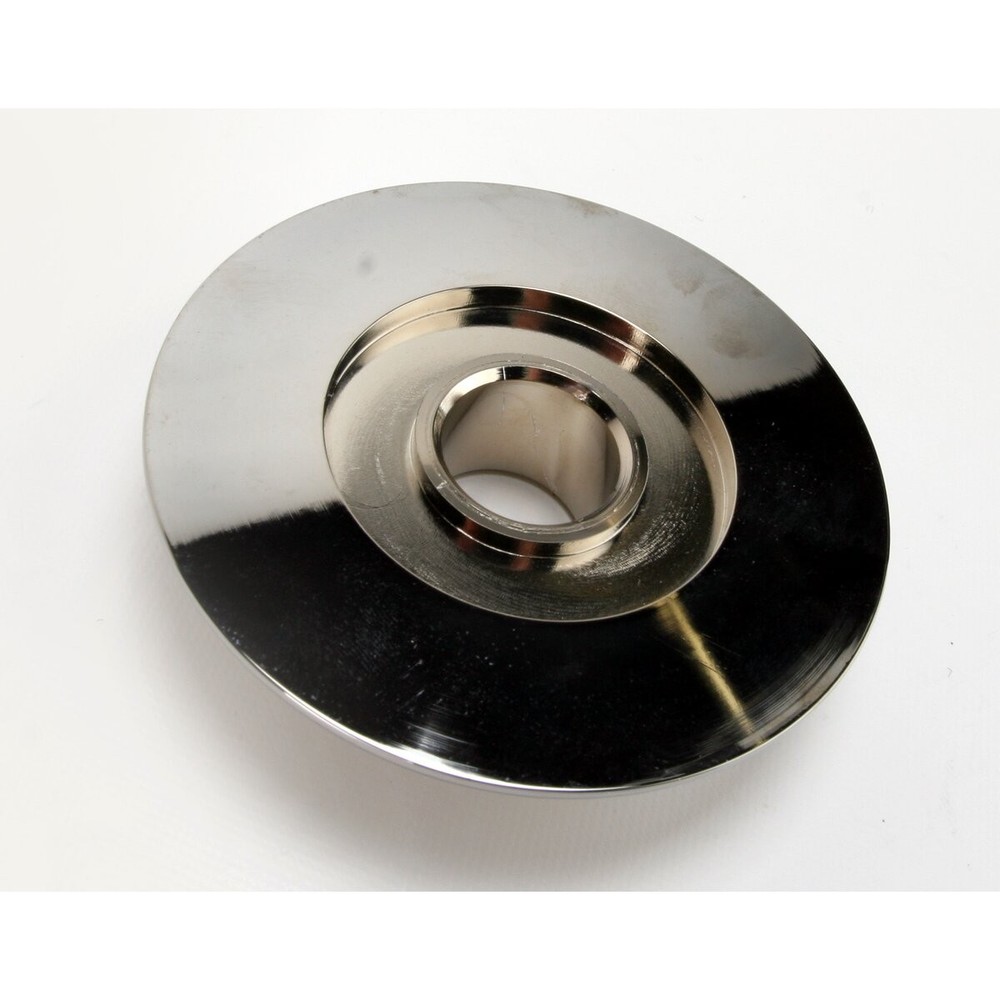 Performance Machine Chrome Front Hub Cover - 0124-1011-CH