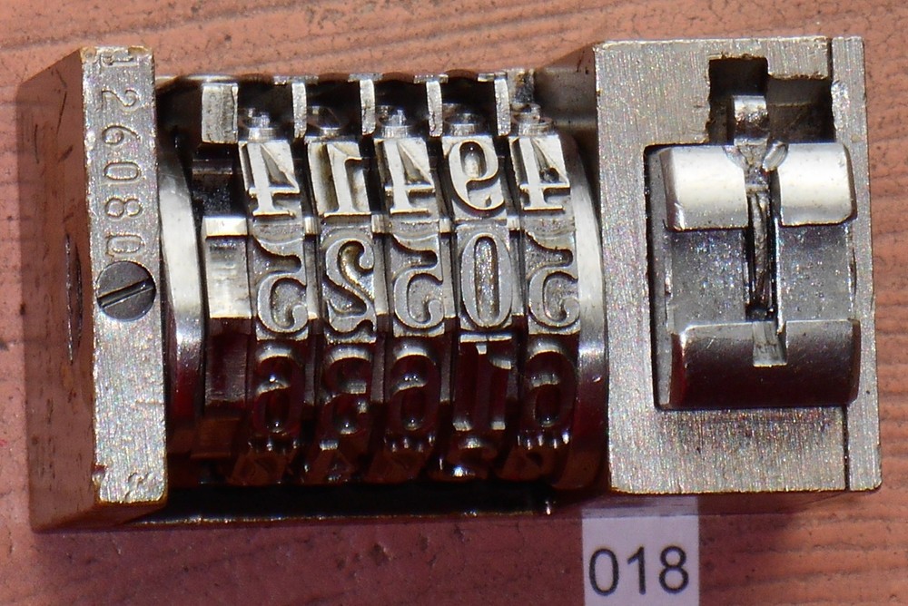 Letterpress Numbering Machine (WMA / FORCE)