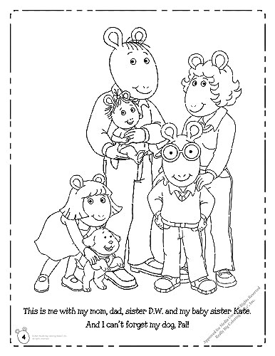 Arthur® Coloring Book Official