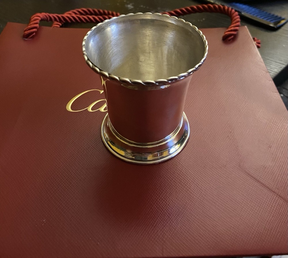 Cartier Sterling Silver Jigger  Shot Cup