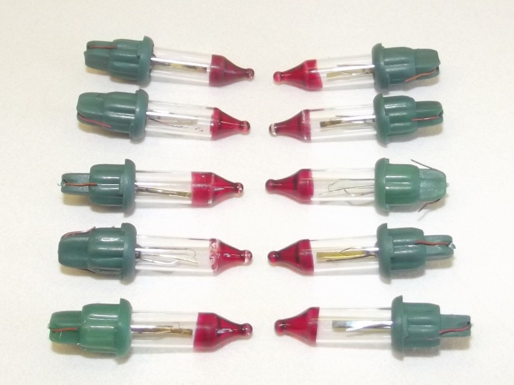 10 Style A Mini Bulb Flasher Flashers Christmas Tree Lights Replacement 2.5v .42