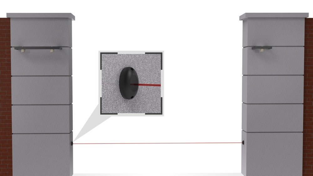 Blütezeit 900lb Automatic Sliding Gate Opener with Nylon Racks & IR Sensor
