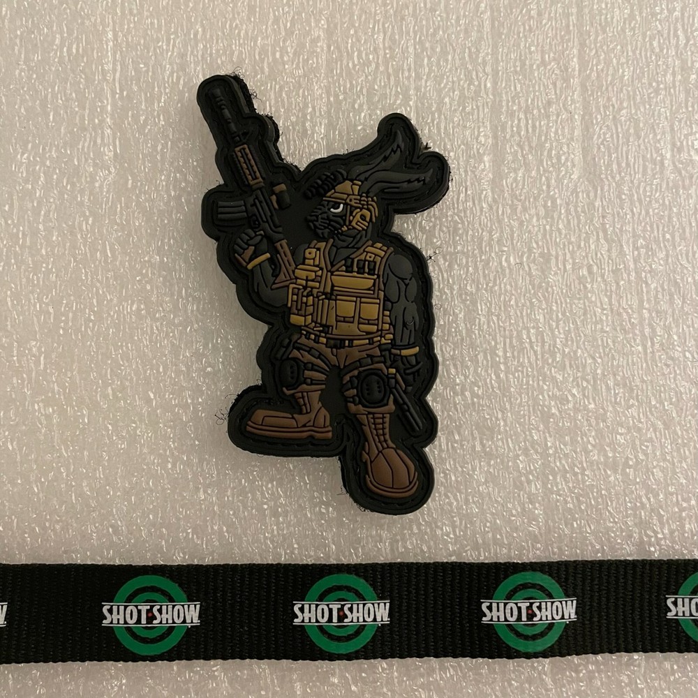 Tactical Rabbit PVC Morale Patch Shot Show 2022