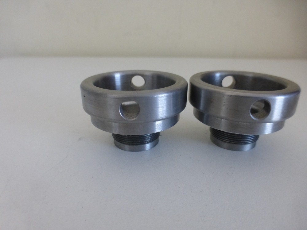 ZEISS OPMI SURGICAL MICROSCOPE CHROMIUM KNOBS WITH HOLE PER EACH