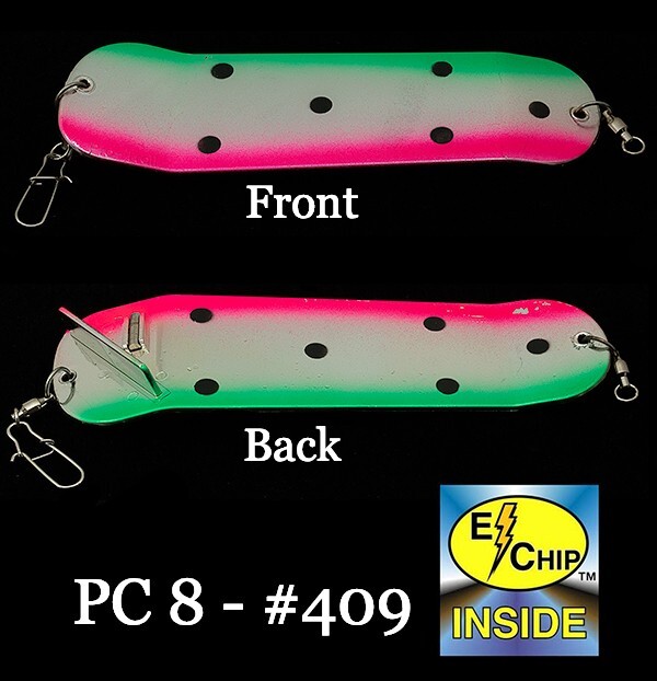 PRO-TROLL ProChip 8" #409 Watermalon Flasher - New