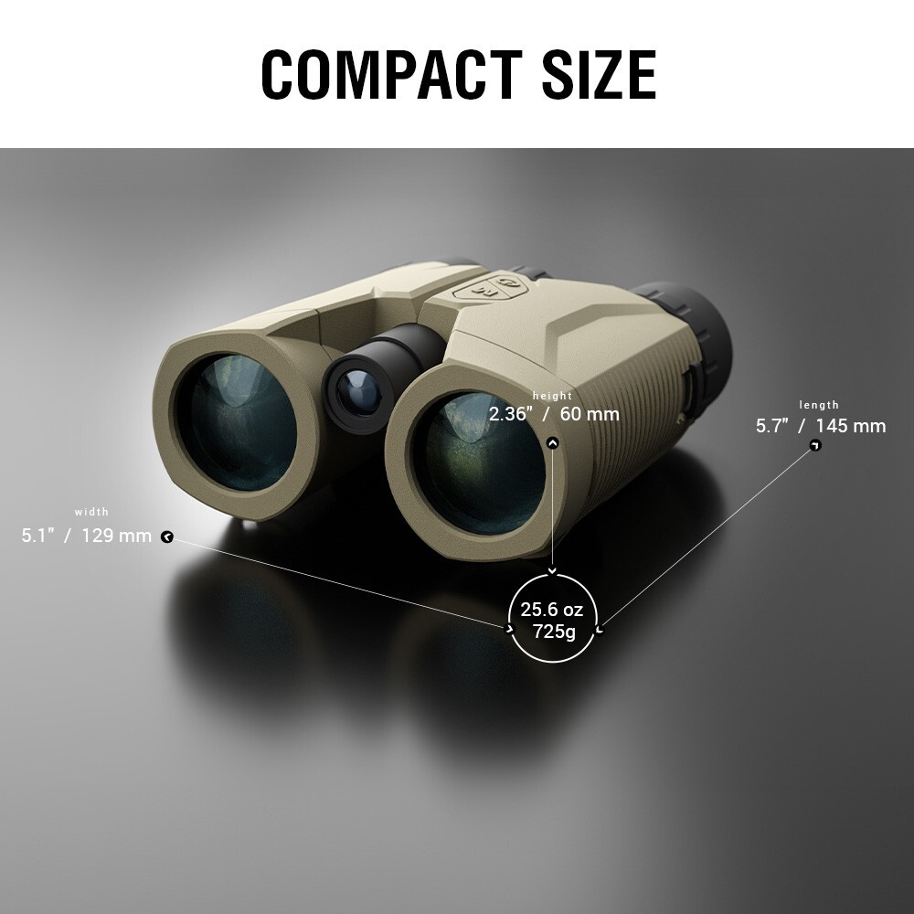 ATN 10x42 Laser Binocular LRF 2000