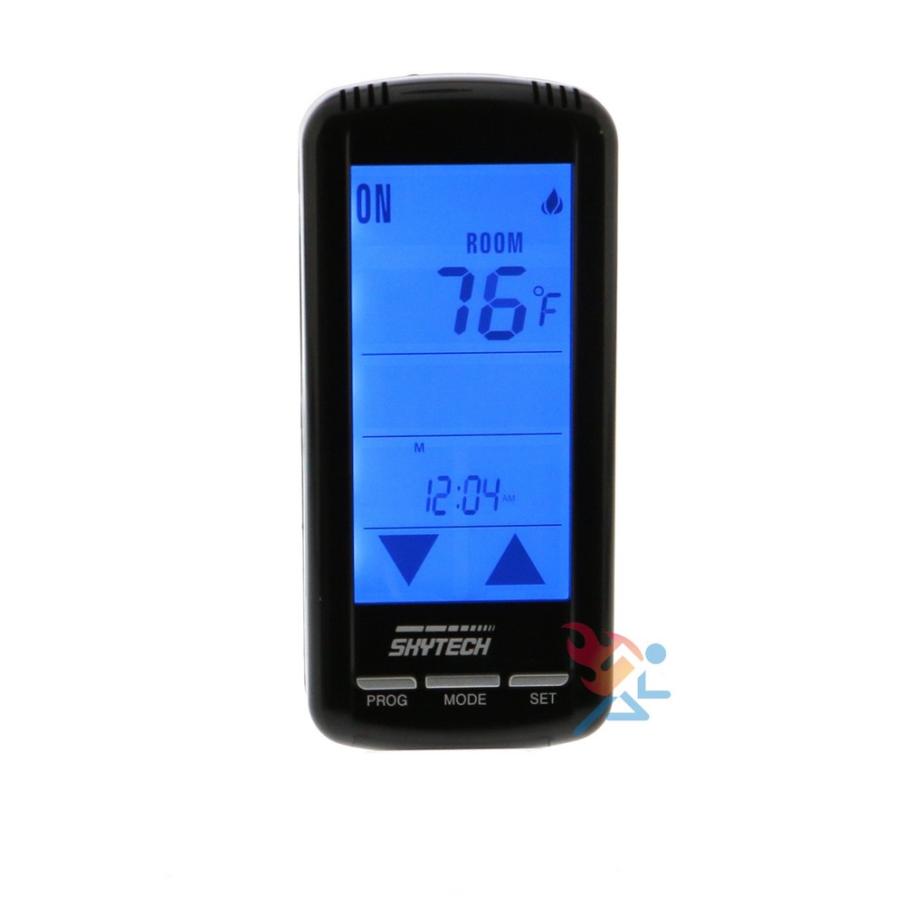 Skytech 5301P Programmable Thermostat Fireplace Remote Control