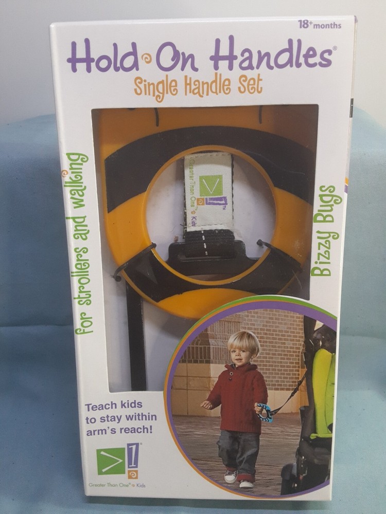 Greater Than One~ Hold On Handles~ For Strollers & Walking~ Single Handle Set