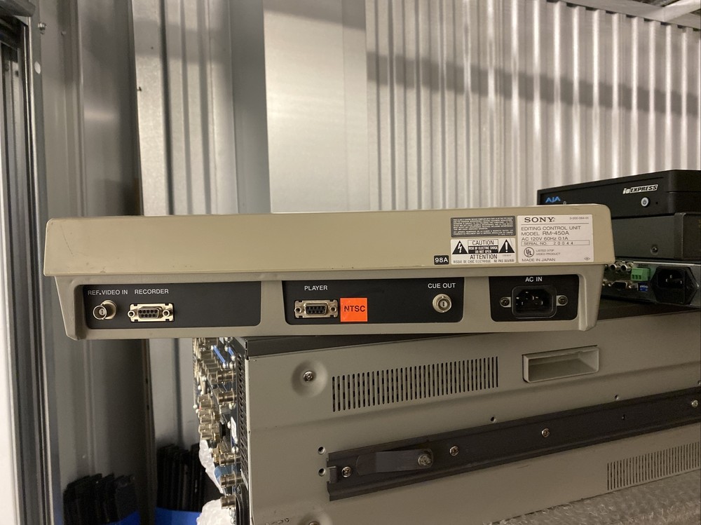 SONY RM-450A EDITING CONTROL UNIT