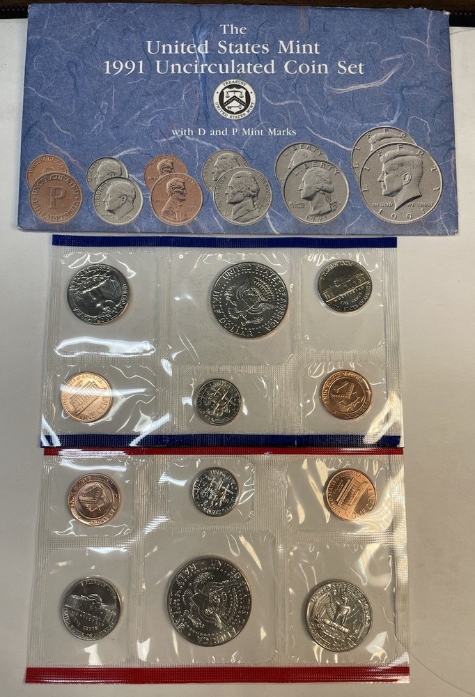 1991 US Mint Uncirculated Set