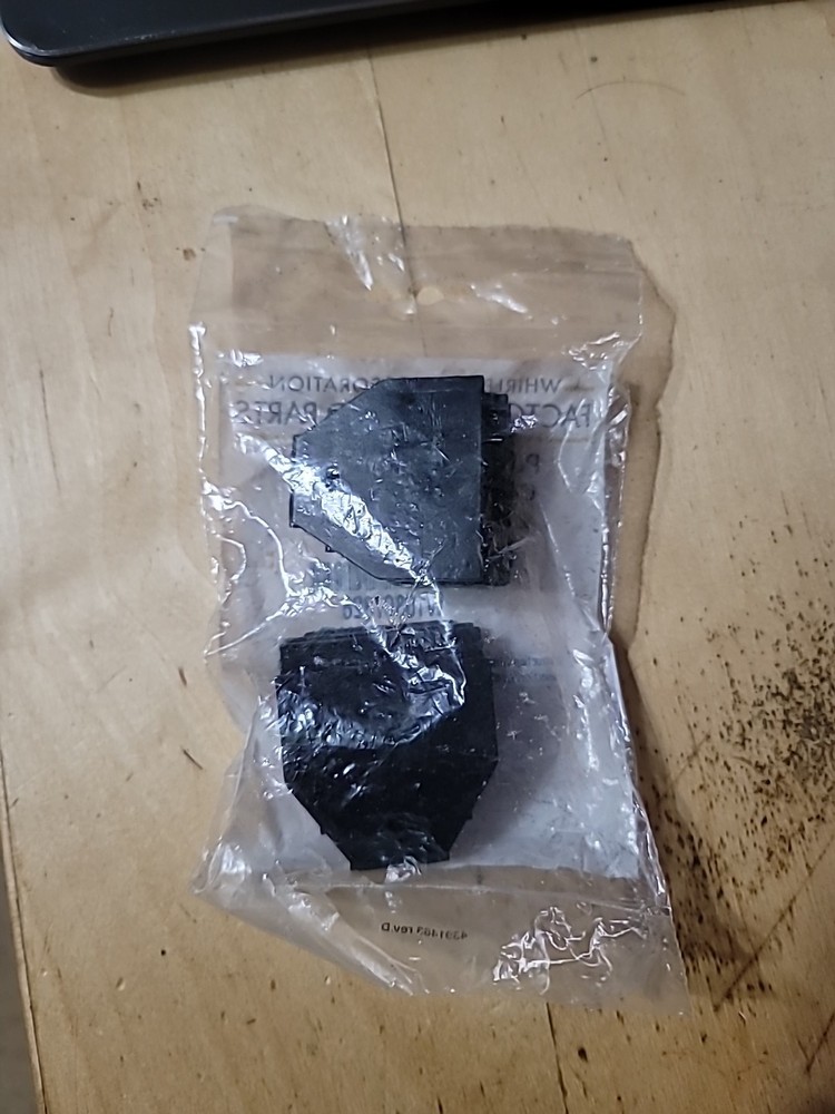 W10807828 GENUINE WHIRLPOOL Range Drawer Glides 2-Pack