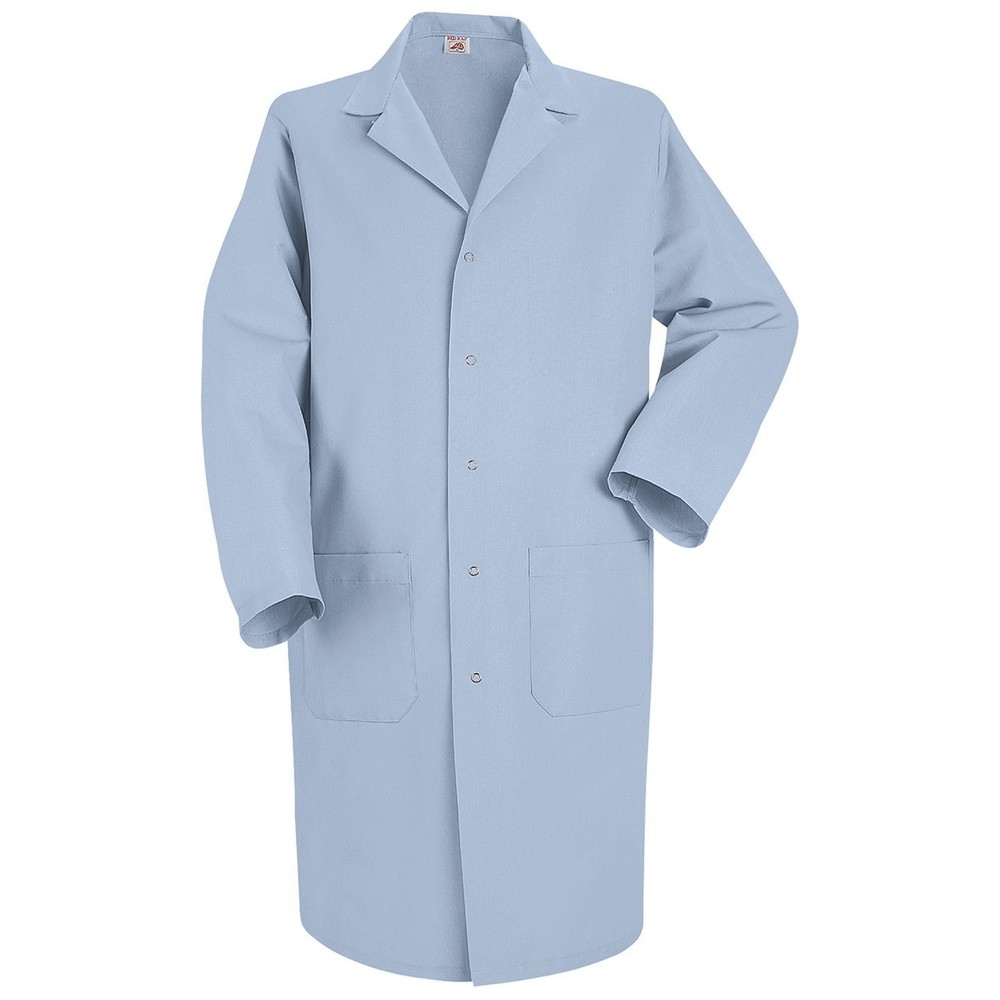 Red Kap Men's Red Kap® Lab Coat, Light Blue, Large